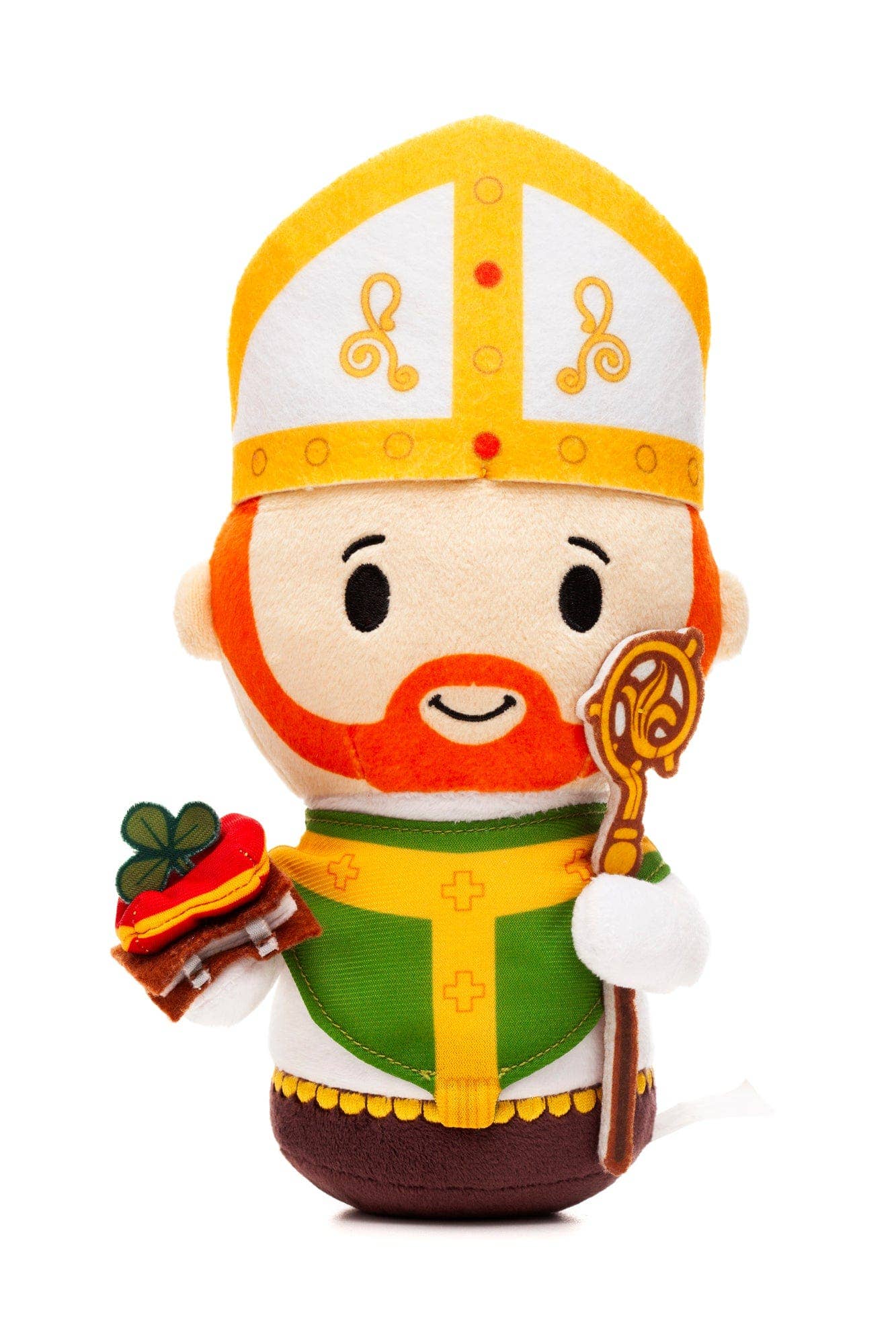Saint Patrick Catholic Plush Doll | Irish Saints Gift