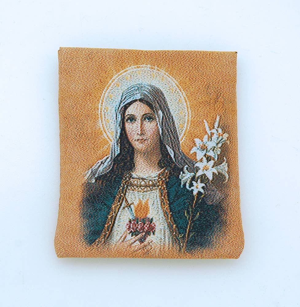 Immaculate Heart w/ Lily Pouch