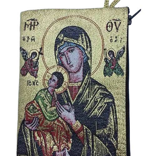 Rosary Pouch - Our Lady of Perpetual Help II 4" x 6"