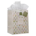 Always in Bloom Large Portrait Gift Bag - 2 Corinthians 12:9