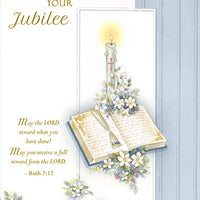 As You Celebrate Your Jubilee Greeting Card - Unique Catholic Gifts
