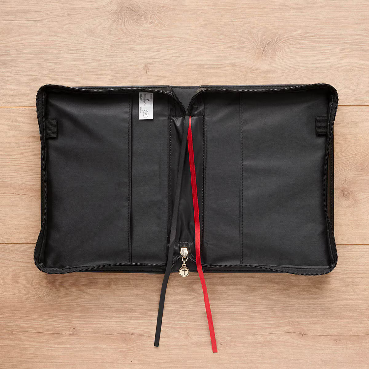 I Know the Plans Black Floral Faux Leather Fashion Bible Cover - Jeremiah 29:11 Medium