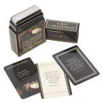 Black Promises From God For Every Man Box of Blessings with scripture cards displayed on white background