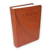 Biblia de Nuestro Pueblo – Piel Marrón - Unique Catholic Gifts