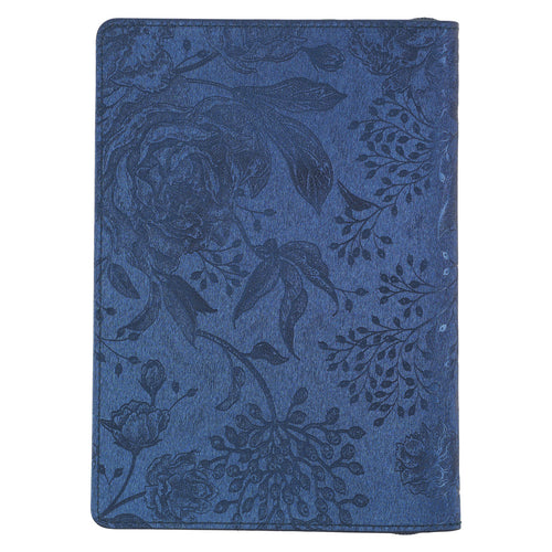 Blessed Faux Leather Journal with Zipper - Unique Catholic Gifts