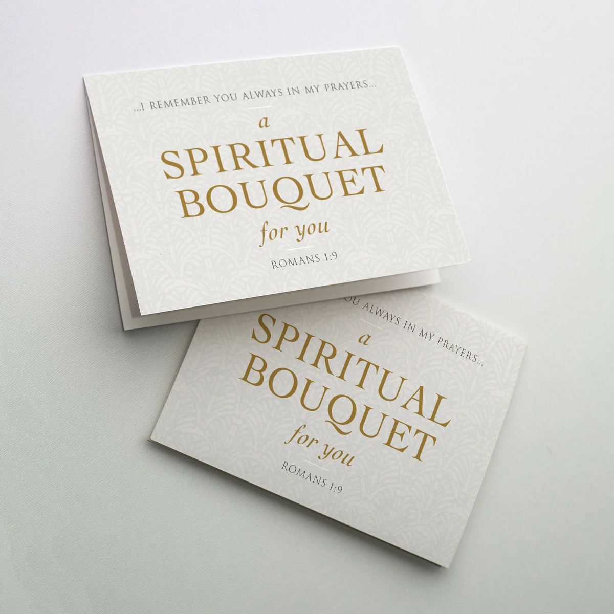 Spiritual Bouquet For You Greeting Card (Encouragement and Praying for you)