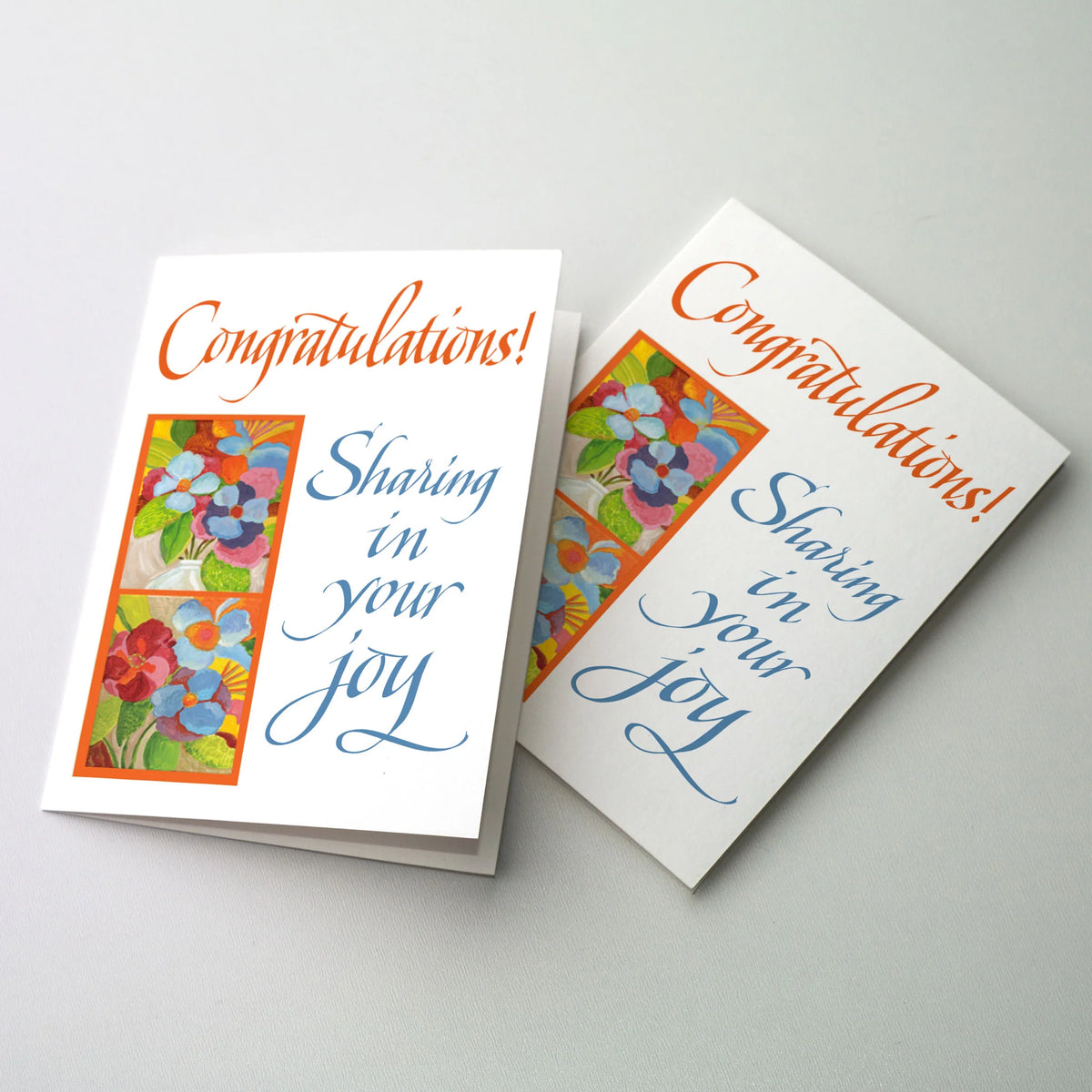 Congratulations! Sharing in Your Joy Greeting Card (General Congratulations Card)