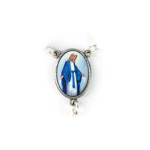Our Lady of Grace Holy Land Olive Wood Auto Rosary