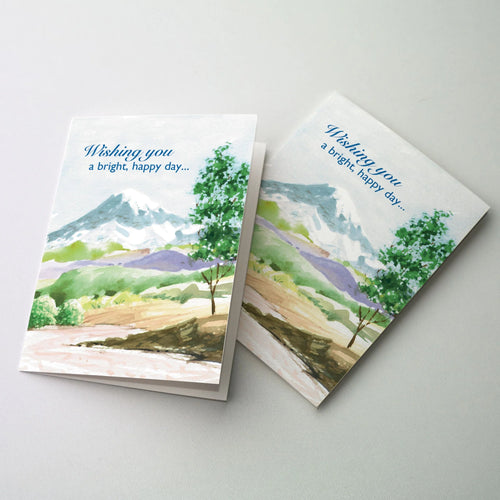 Wishing You a Bright Happy Day Greeting Card