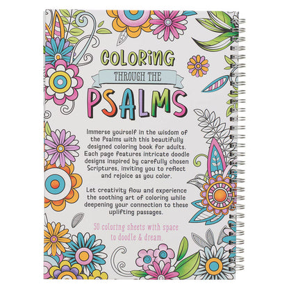 Coloring through the Psalms Spiral Coloring Book