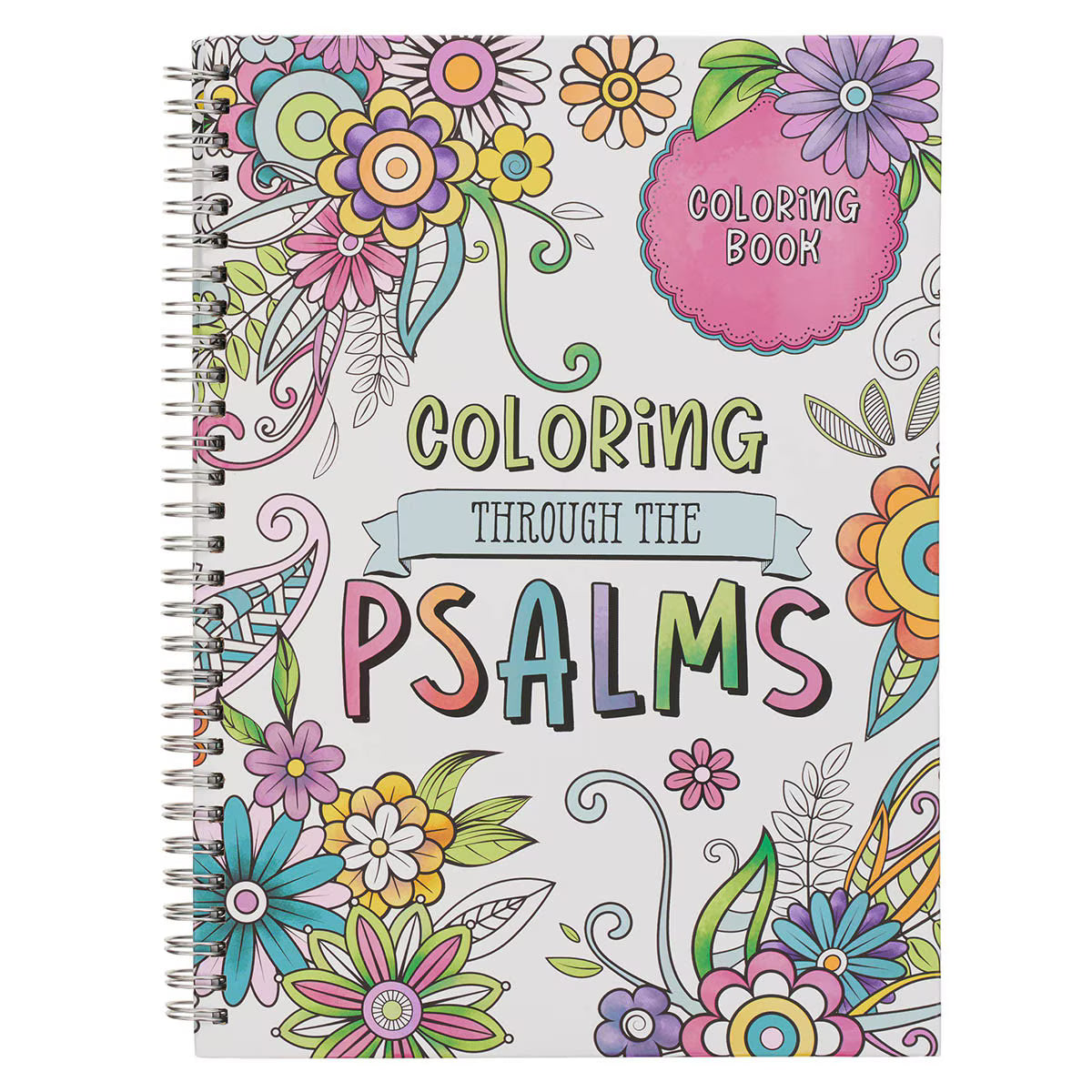 Coloring through the Psalms Spiral Coloring Book