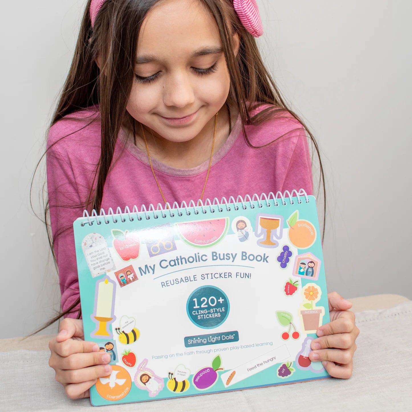 My Catholic Busy Book Reusable Sticker Fun - Unique Catholic Gifts