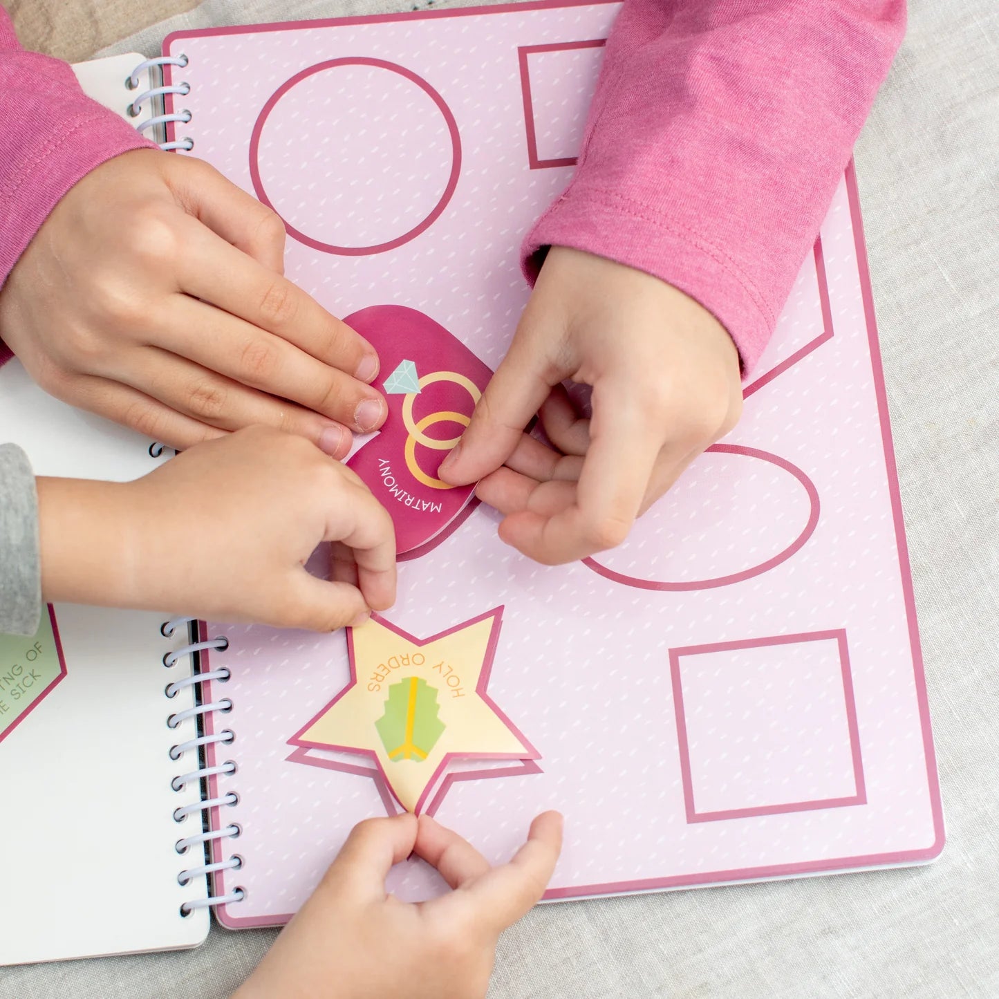 My Catholic Busy Book Reusable Sticker Fun - Unique Catholic Gifts