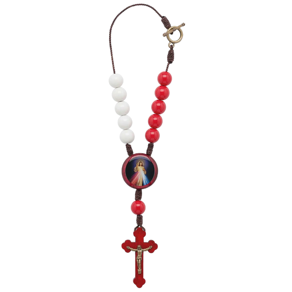 Divine Mercy Auto Rosary - Unique Catholic Gifts
