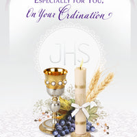 Especially for You On Your Ordination Greeting Card - Unique Catholic Gifts