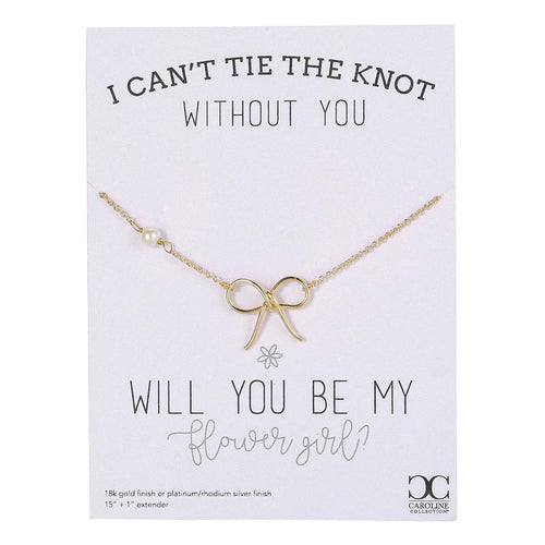 Flower Girl Necklace Gift