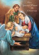 For a Special Priest Christmas Card - Unique Catholic Gifts
