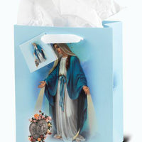 Our Lady of Grace Gift Bag with Tissue -Large - Unique Catholic Gifts