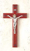 Genuine Rosewood Crucifix 11" - Unique Catholic Gifts