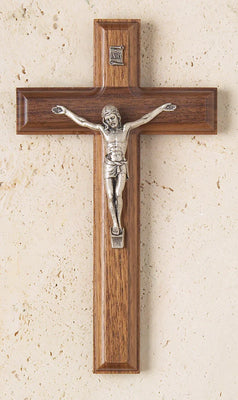 Genuine Walnut Crucifix 9