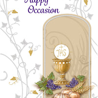 God's Blessing  on This Happy Occasion Greeting Card - Unique Catholic Gifts
