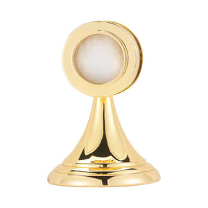 Gold Plated Personal Reliquary - Unique Catholic Gifts