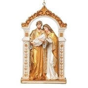 Holy Family Arch Ornament  5" - Unique Catholic Gifts