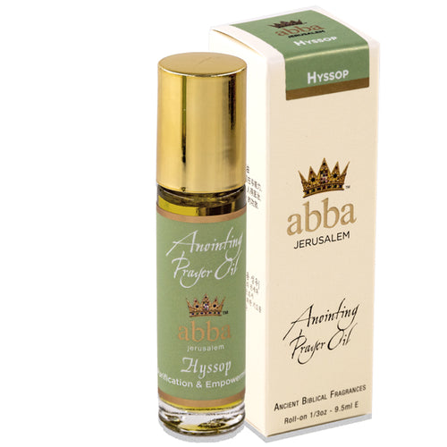 Hyssop Anointing Prayer Oil 1/3 oz Roll-on - Unique Catholic Gifts