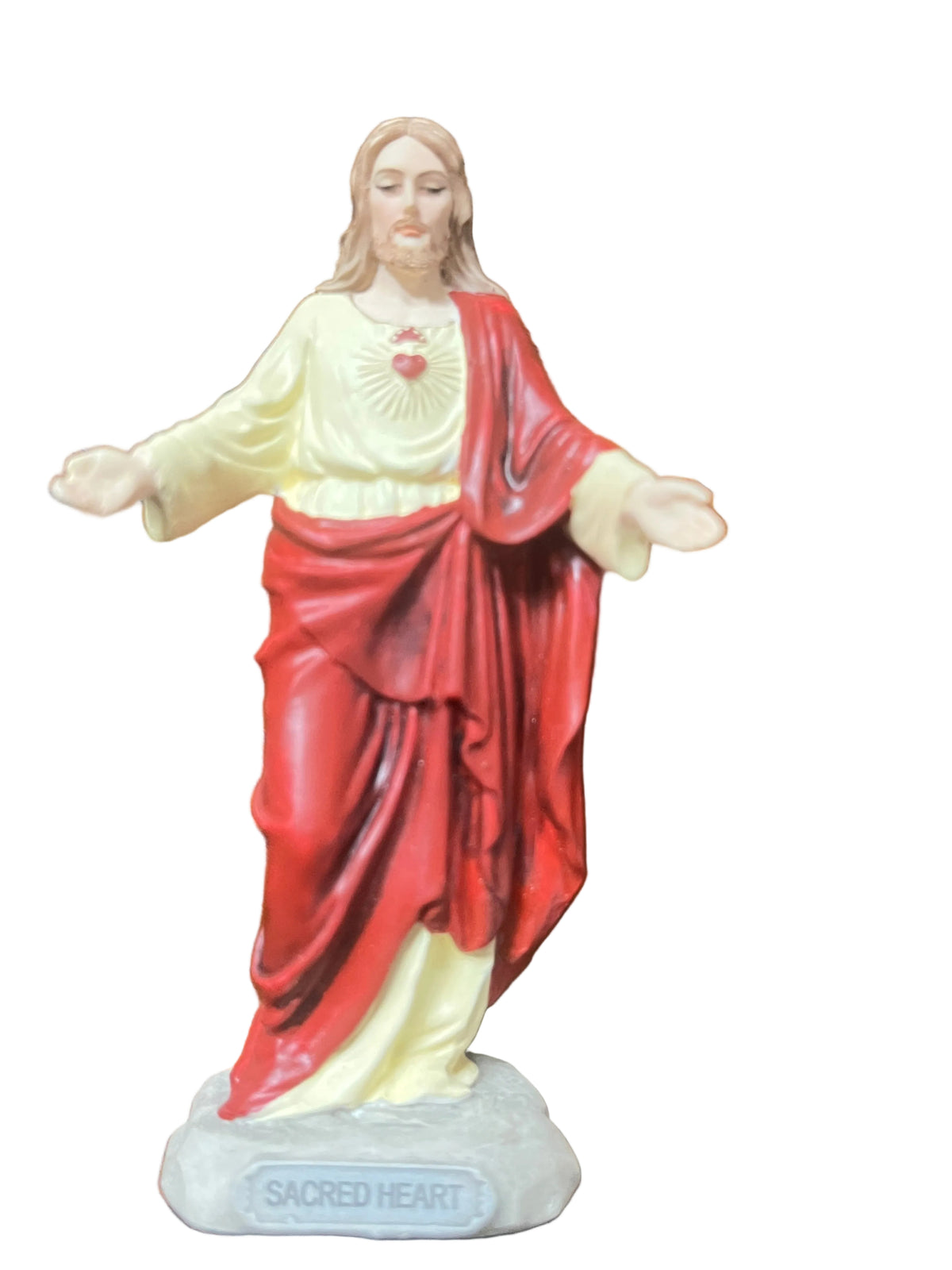 The Sacred Heart of Jesus Mini Statue 3 3/8"