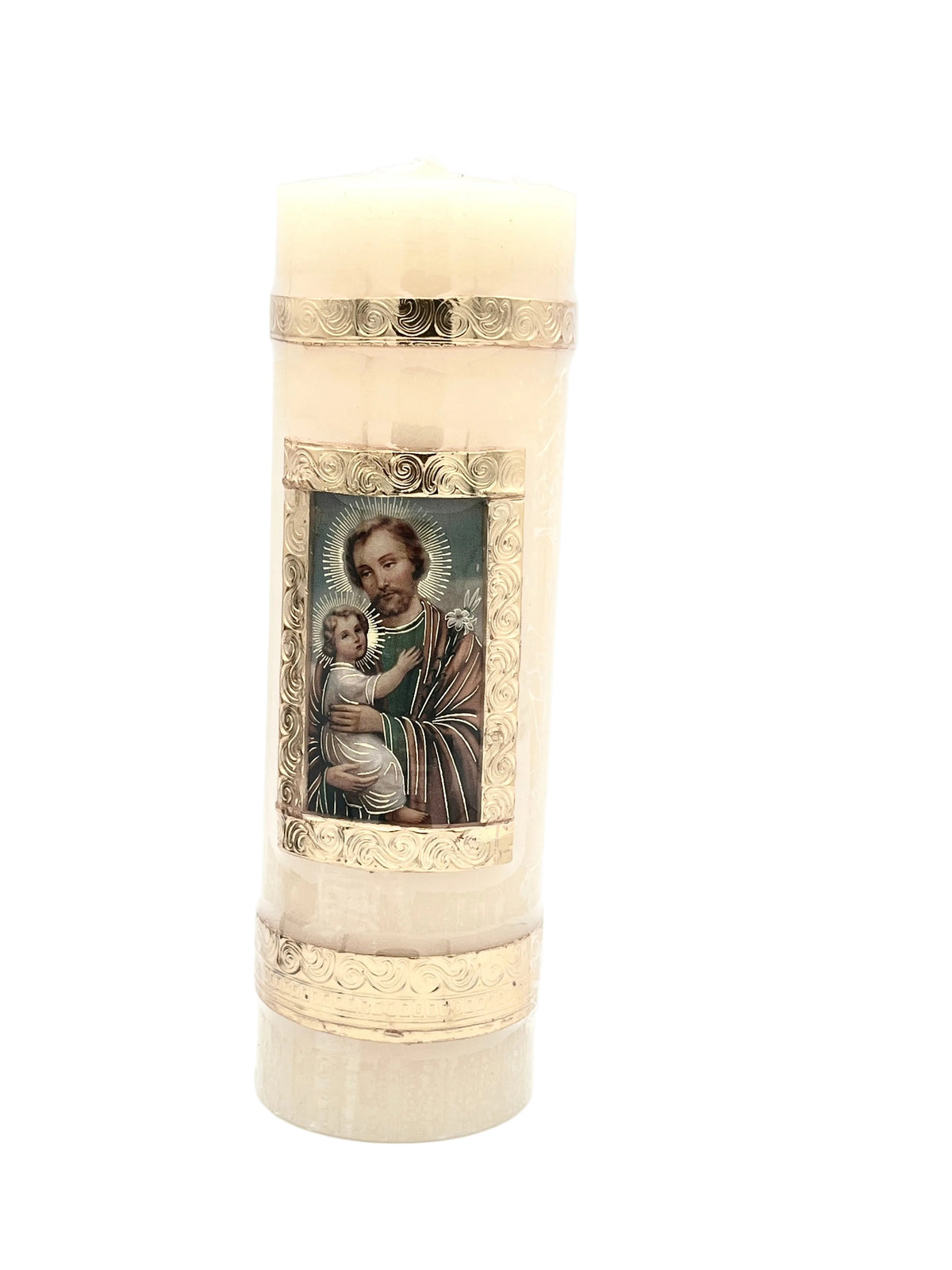 St. Joseph Cirio Candle 8"