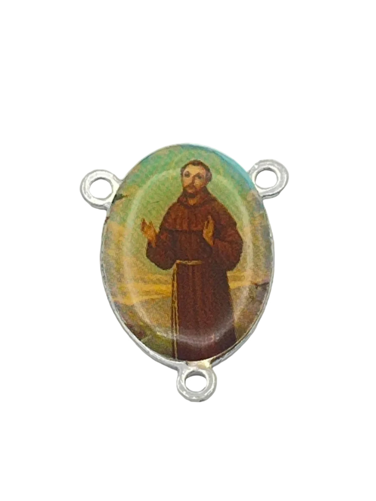 Rosary Centerpiece St. Francis of  7/8"