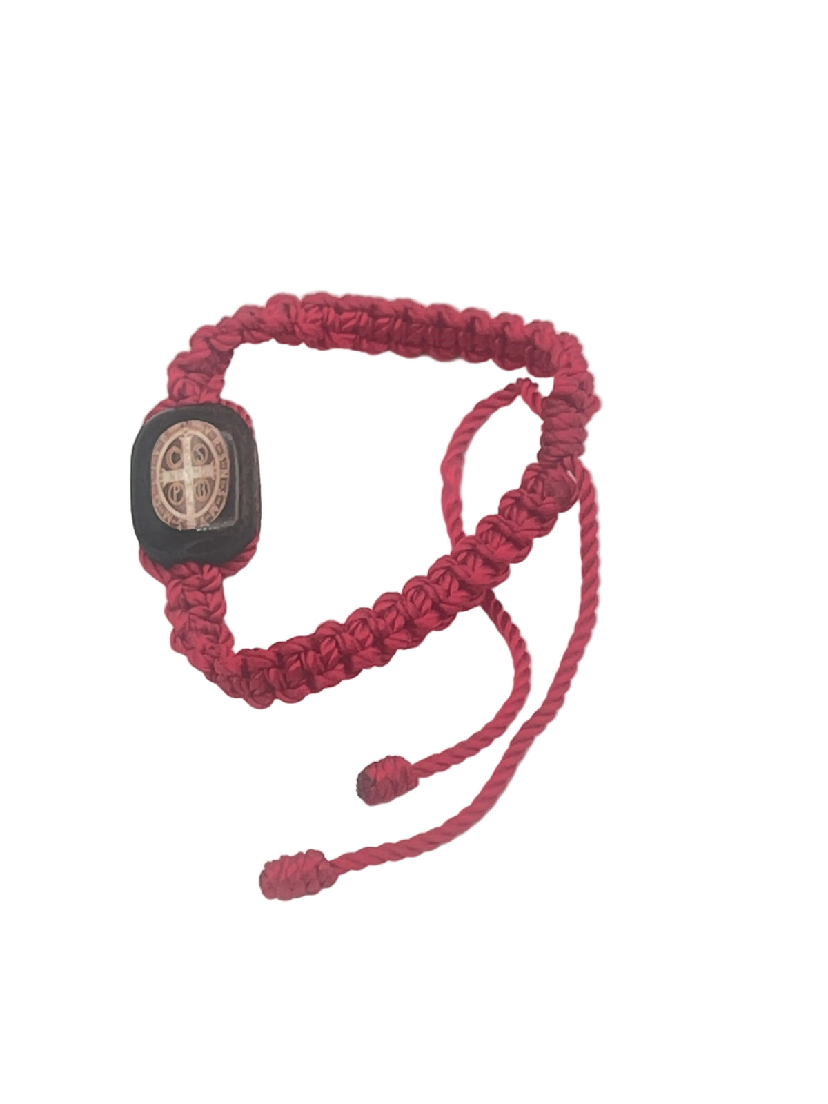 Red St. Benedict Baby Bracelet