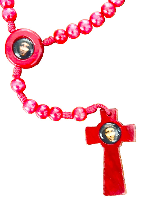 Precious Blood of Christ Wood Chaplet