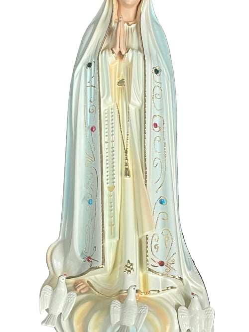 Our Lady of Fatima Statue 16"