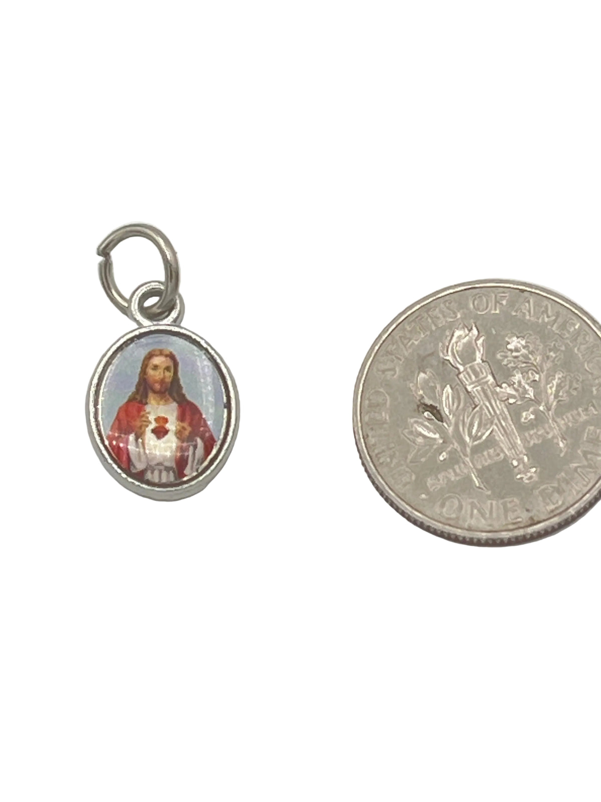 Sacred Heart Mini Devotional Medal