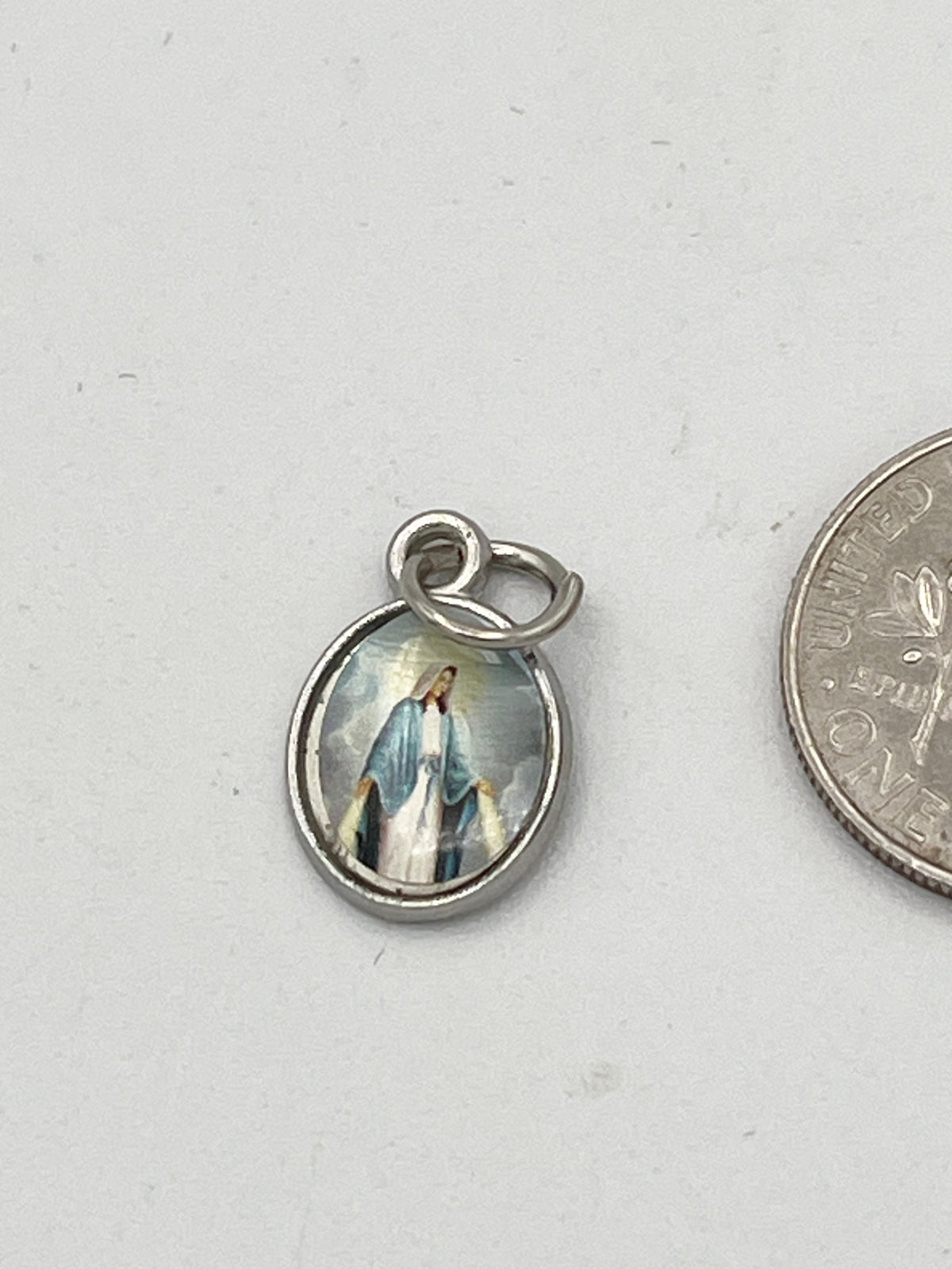 Our Lady of Grace Mini Devotional Medal