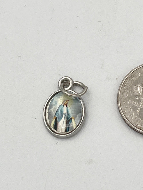 Our Lady of Grace Mini Devotional Medal
