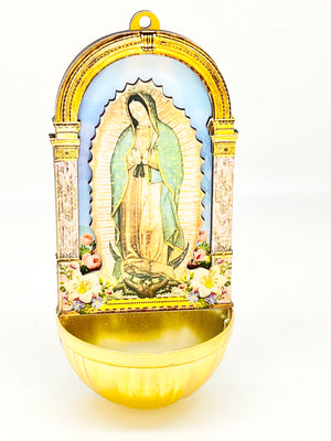 Our Lady of Guadalupe 3D Holy Water Font 6