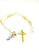 Gold Wedding Ring  Rosary - Unique Catholic Gifts