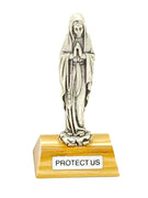 Mini Our Lady of Lourdes Statue (2 3/4") - Unique Catholic Gifts