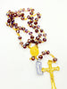 Italian Amethyst and Gold Rosary - Unique Catholic Gifts