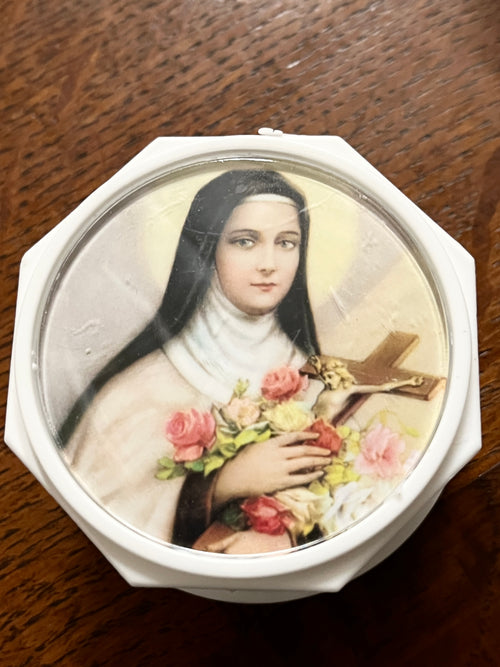 St Therese Rose Petal Rosary - Unique Catholic Gifts