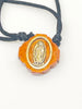 Our Lady of Guadalupe Cross Necklace  (Slip knot) - Unique Catholic Gifts
