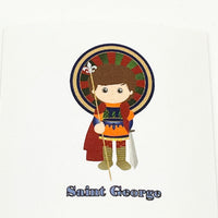 St. George Collectable Sticker 2" x 2" - Unique Catholic Gifts