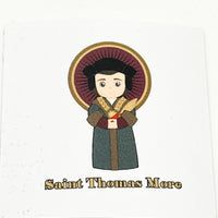 St. Thomas More Collectable Sticker 2" x 2" - Unique Catholic Gifts