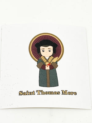 St. Thomas More Collectable Sticker 2