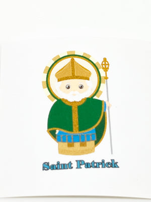 St. Patrick Collectable Sticker 2