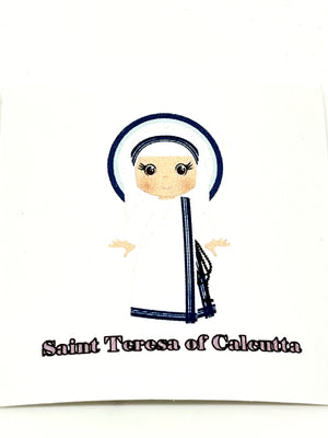 St. Teresa of Calcutta Collectable Sticker 2