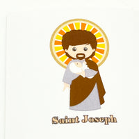 St. Joseph Collectable Sticker 2" x 2" - Unique Catholic Gifts