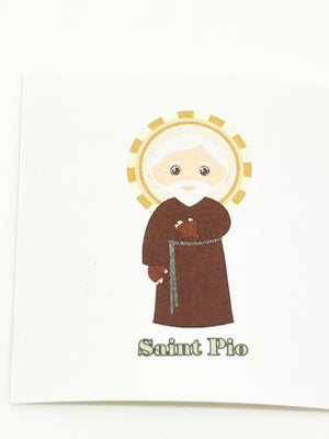 St. Pio Collectable Sticker 2